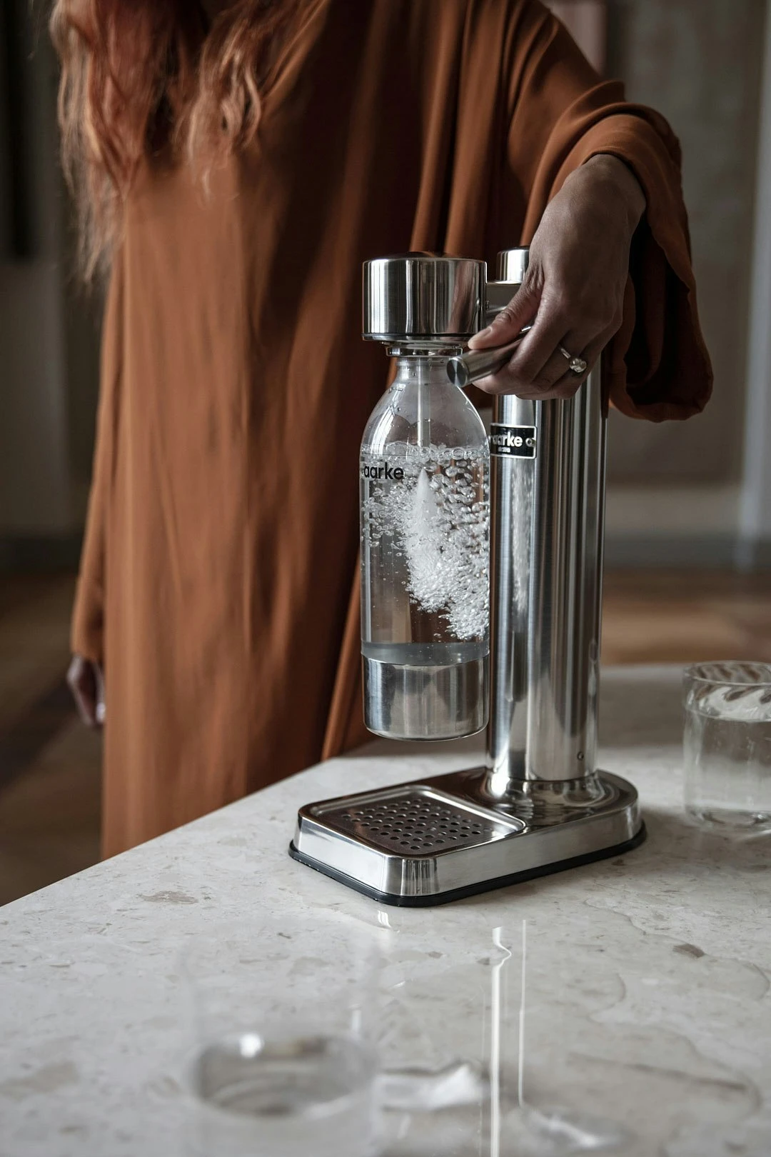 Aarke Carbonator III Soodakone, Polished Steel 5 Aarke Carbonator III Soodakone, Polished Steel - Image 3