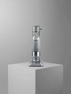 Aarke Carbonator III Soodakone, Hammertone Grey -Keittiökonekauppa aarke carbonator iii soodakone 36