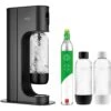 Exclusive Hiilihapotin 2 PET-pullolla + 1 Kaasusylinteri, Musta