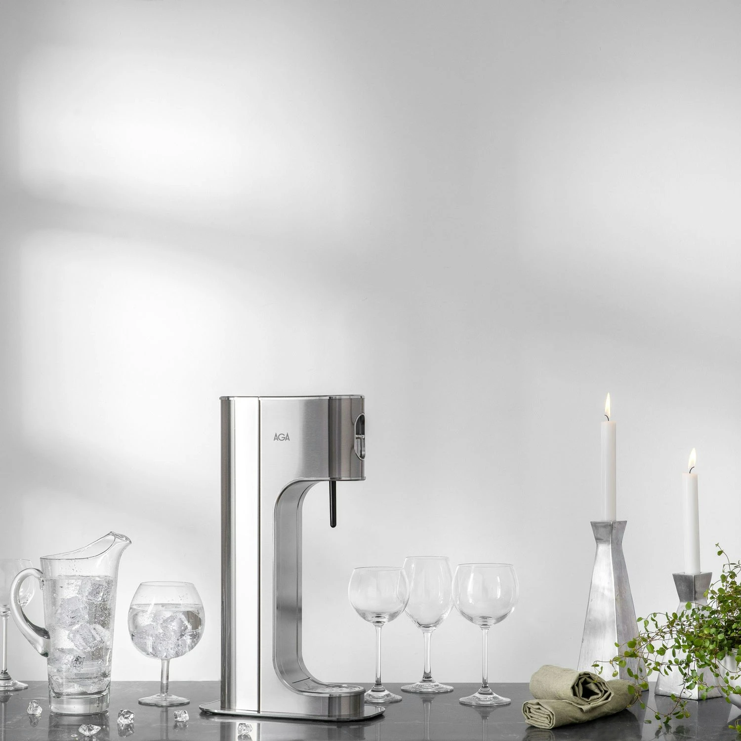 Exclusive Hiilihapotin 2 PET-pullolla + 1 Kaasusylinteri, Teräksenharmaa 6 Exclusive Hiilihapotin 2 PET-pullolla + 1 Kaasusylinteri, Teräksenharmaa - Image 4