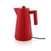 Alessi Electric Kettle Plissé, Red 1 Alessi Electric Kettle Plissé, Red -Keittiökonekauppa alessi electric kettle plisse 3