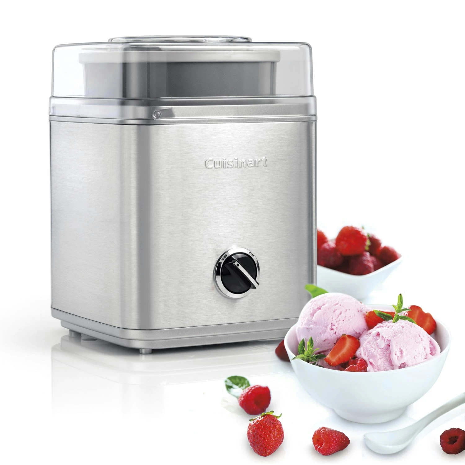 Cuisinart Deluxe Ice Cream Machine 2 L, Steel Grey 6 Cuisinart Deluxe Ice Cream Machine 2 L, Steel Grey - Image 4