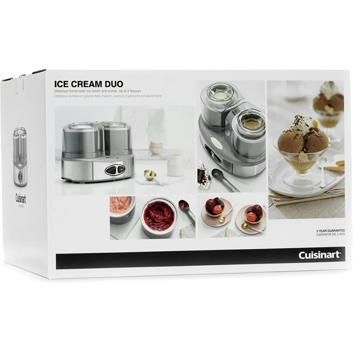 Cuisinart Duo Ice Cream Machine 2x1 L, Steel Grey 8 Cuisinart Duo Ice Cream Machine 2x1 L, Steel Grey - Image 6