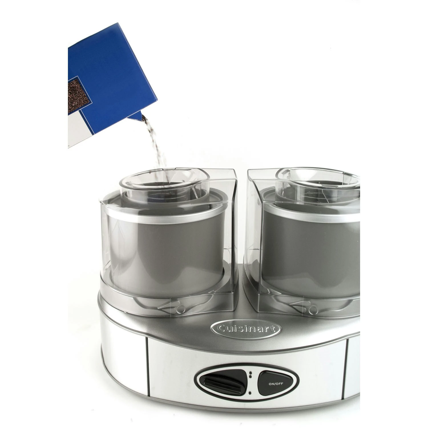 Cuisinart Duo Ice Cream Machine 2x1 L, Steel Grey 7 Cuisinart Duo Ice Cream Machine 2x1 L, Steel Grey - Image 5