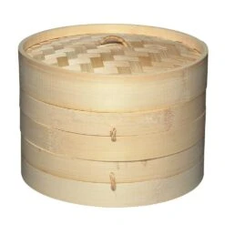 Kitchen Craft Oriental Höyrykeitin 200mm, Bambu