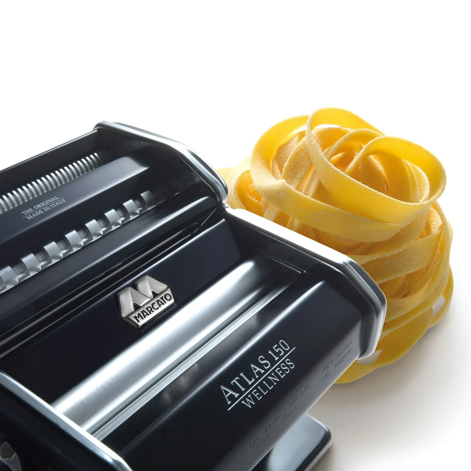 Marcato Atlas 150 Pastakone, Musta 6 Marcato Atlas 150 Pastakone, Musta - Image 4