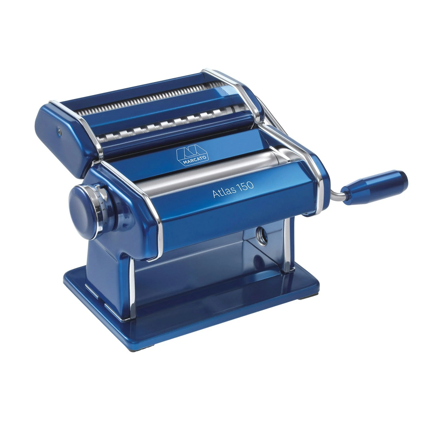 Marcato Atlas 150 Pasta Machine, Blue 3 Marcato Atlas 150 Pasta Machine, Blue