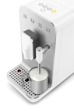 Smeg Bean To Cup Kahvinkeitin Maidonvaahdottimella, Valkoinen 9 Smeg Bean To Cup Kahvinkeitin Maidonvaahdottimella, Valkoinen -Keittiökonekauppa smeg bean to cup kahvinkeitin maidonvaahdottimella 10