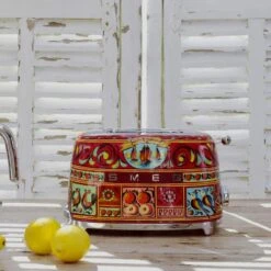 Smeg Dolce&Gabbana Leivänpaahdin 11 Smeg Dolce&Gabbana Leivänpaahdin -Keittiökonekauppa smeg smeg dolcegabbana leivanpaahdin 4