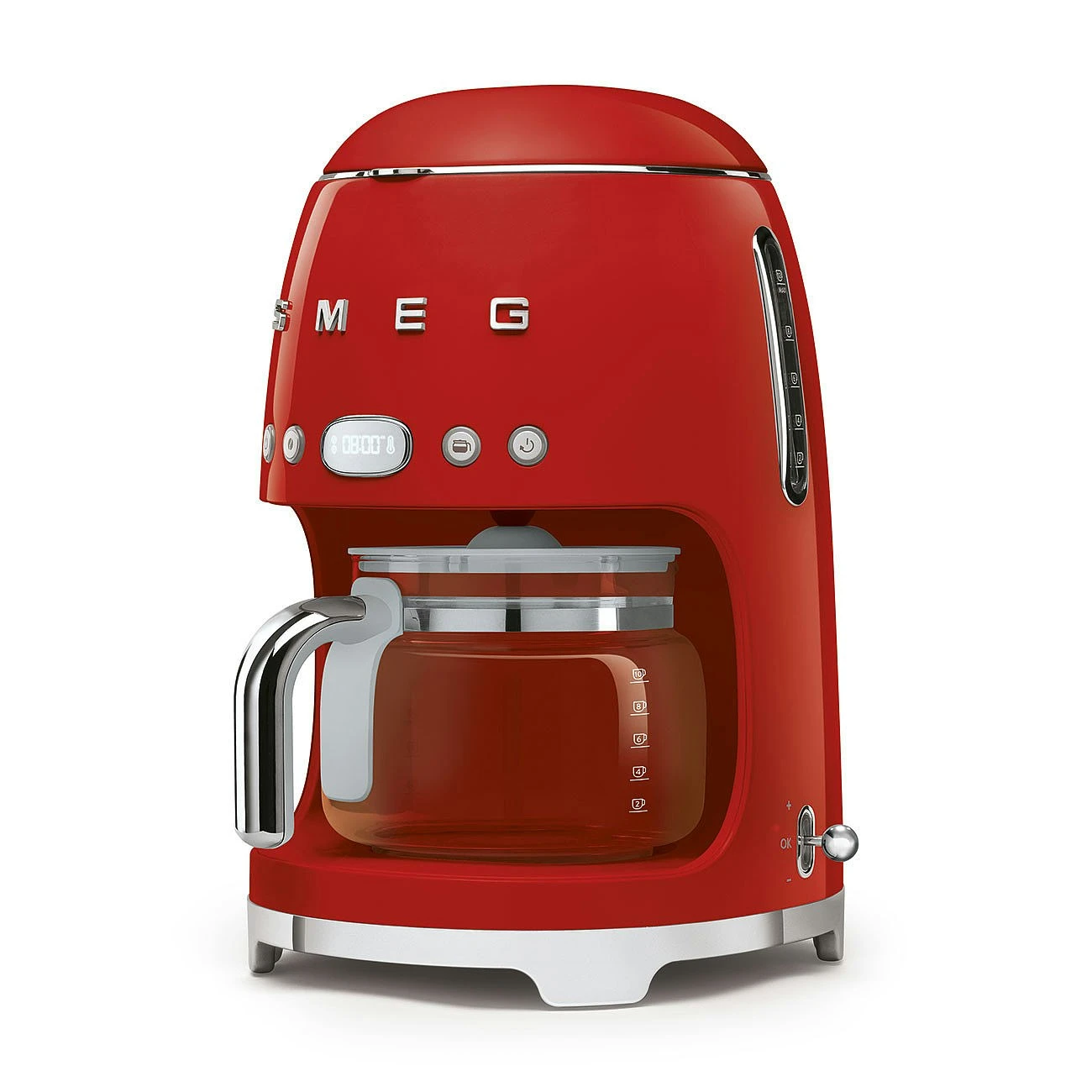 Smeg Coffee Maker, Red 4 Smeg Coffee Maker, Red - Image 2