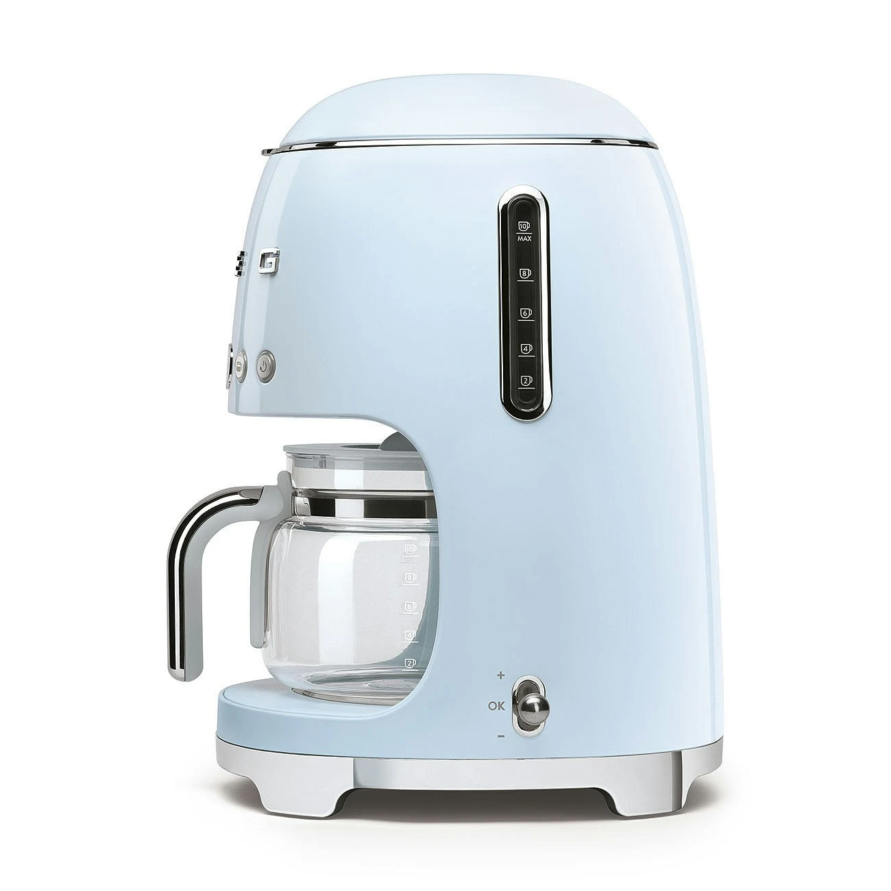 Smeg Coffee Maker, Pastel Blue 8 Smeg Coffee Maker, Pastel Blue - Image 6