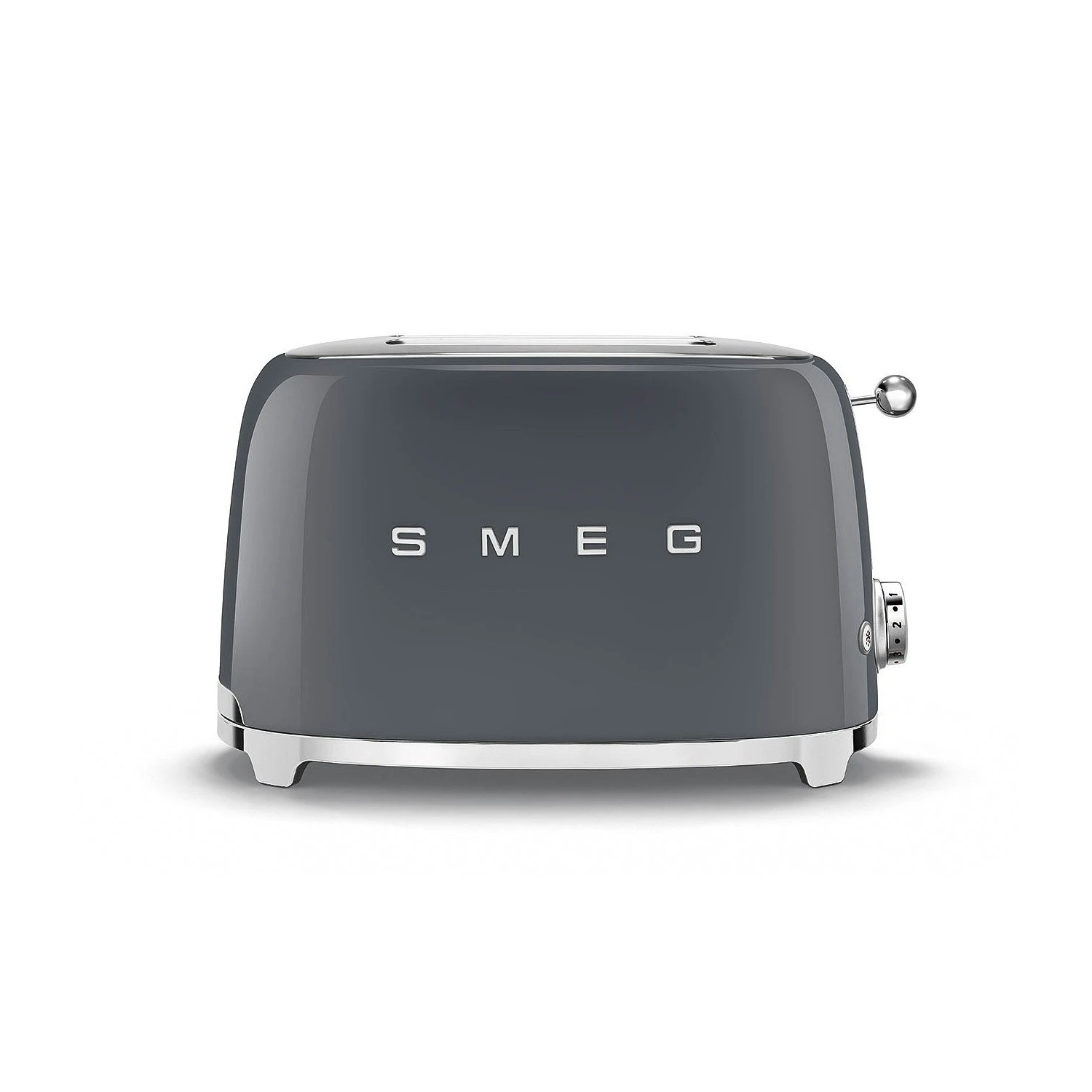 Smeg Toaster 2 Slices, Grey 3 Smeg Toaster 2 Slices, Grey