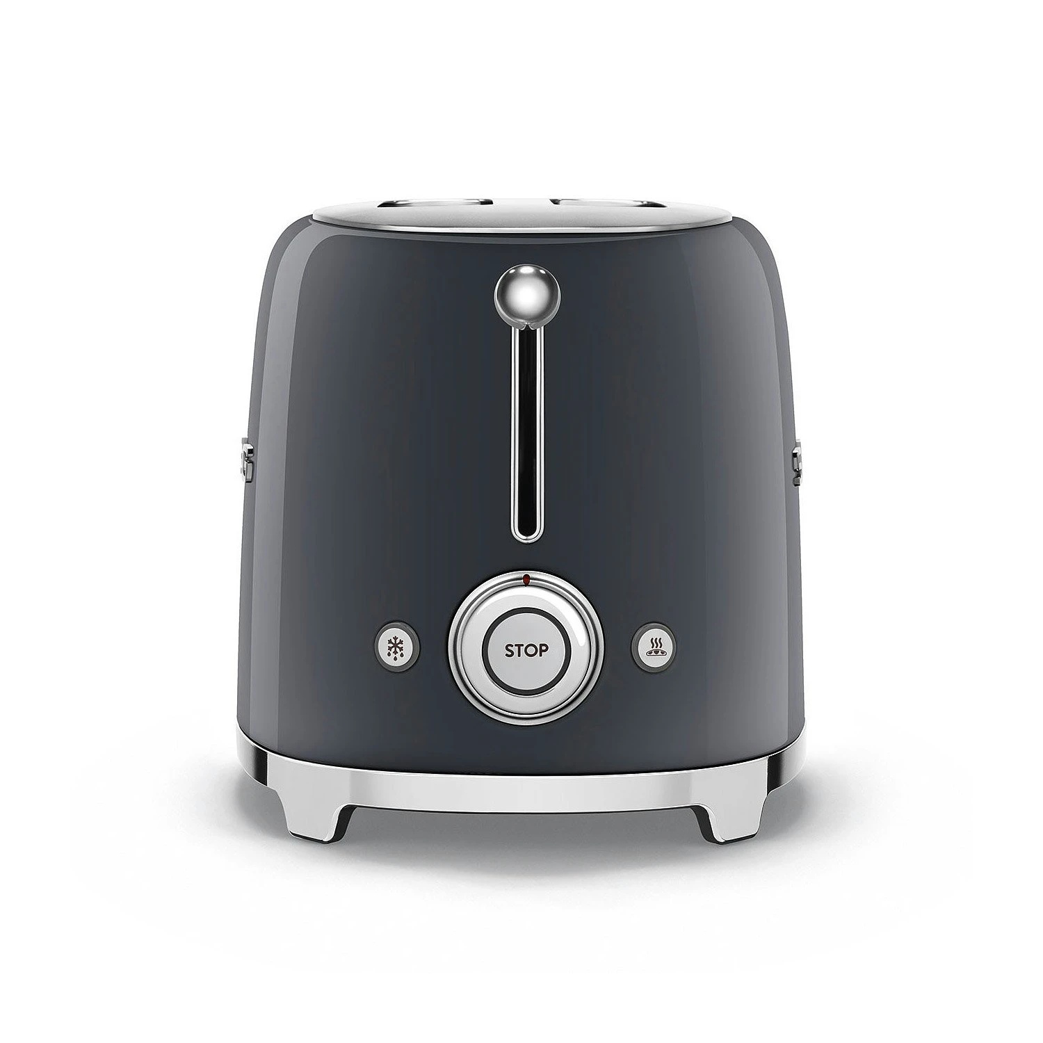 Smeg Toaster 2 Slices, Grey 4 Smeg Toaster 2 Slices, Grey - Image 2