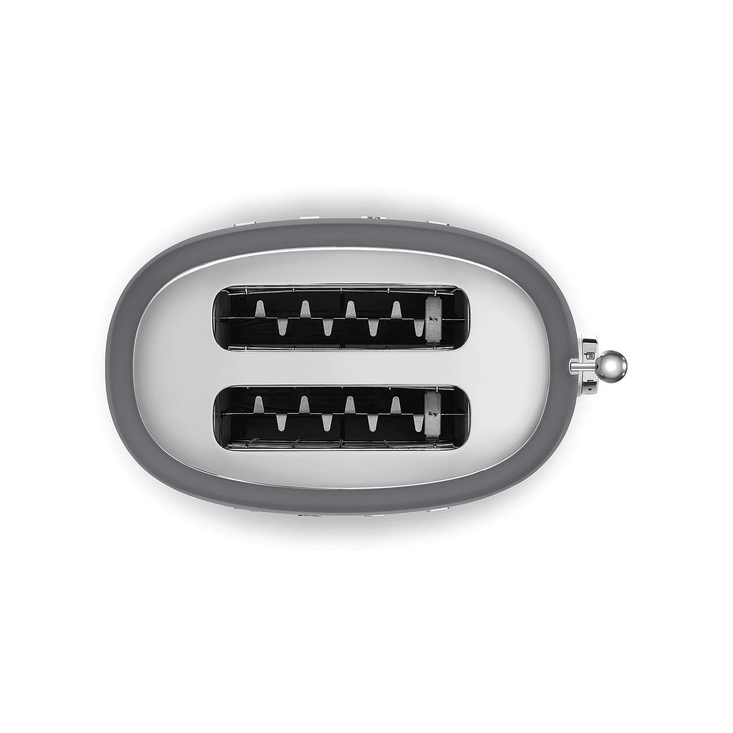 Smeg Toaster 2 Slices, Grey 5 Smeg Toaster 2 Slices, Grey - Image 3