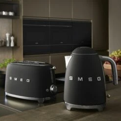 Smeg Toaster 2 Slices, Matt Black 11 Smeg Toaster 2 Slices, Matt Black -Keittiökonekauppa smeg smeg leivanpaahdin 2 viipaletta 44