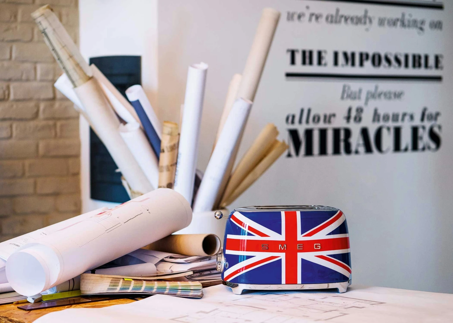 Smeg Leivänpaahdin,Kahdelle Viipaleelle, Union Jack 7 Smeg Leivänpaahdin,Kahdelle Viipaleelle, Union Jack - Image 5