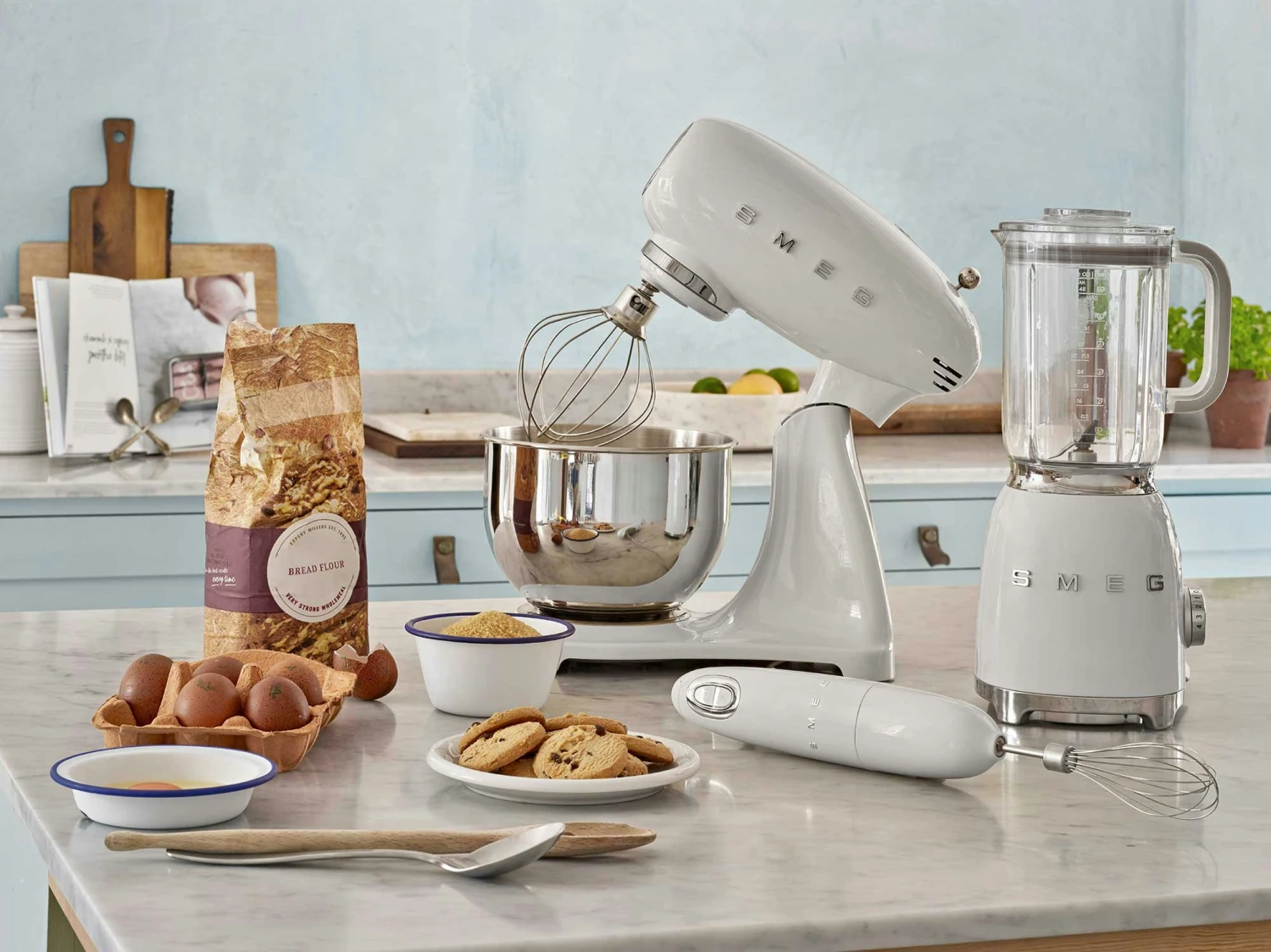 Smeg Tehosekoitin 1,5 L,Valkoinen 4 Smeg Tehosekoitin 1,5 L,Valkoinen - Image 2