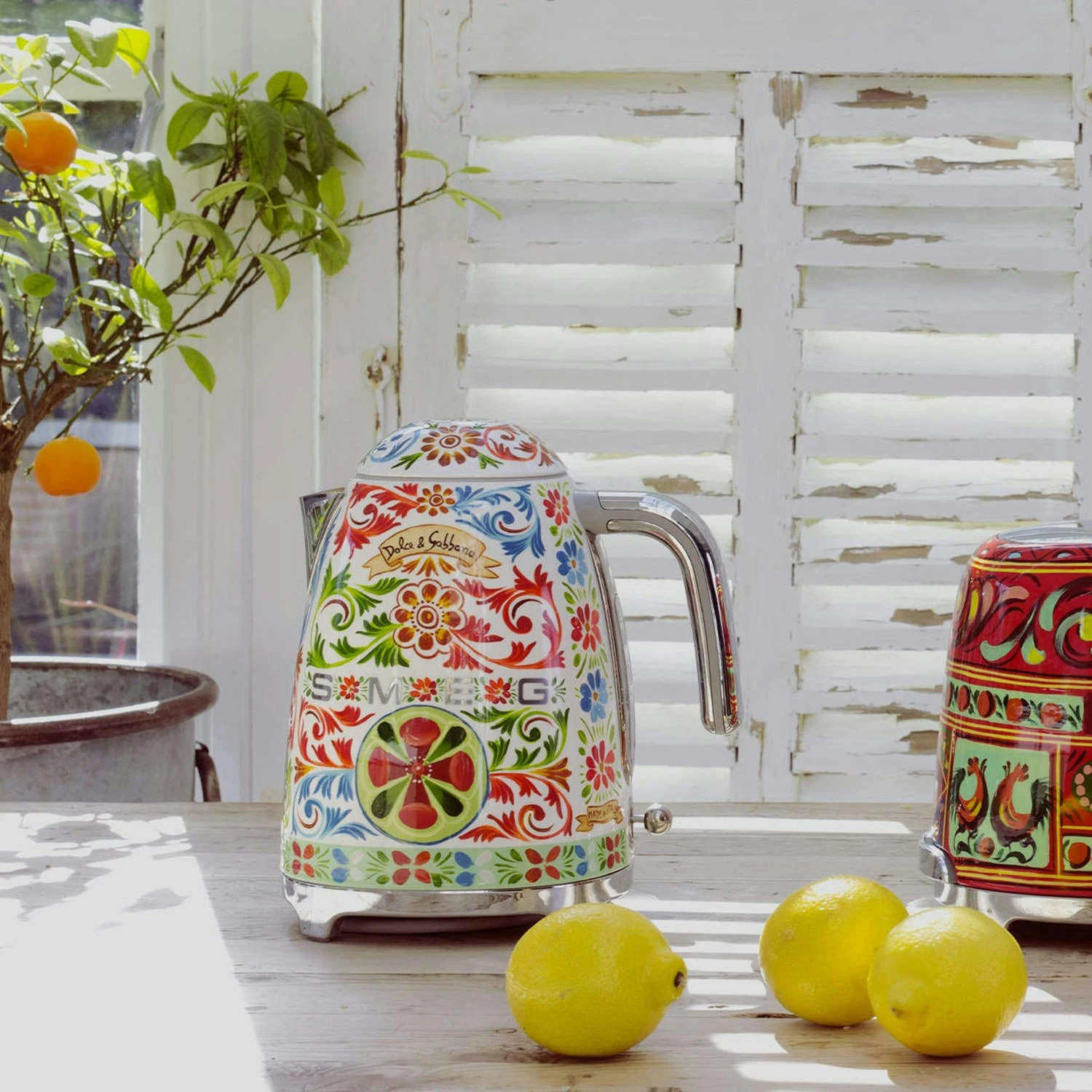 Smeg Vedenkeitin 1,7 L, Dolce & Gabbana 8 Smeg Vedenkeitin 1,7 L, Dolce & Gabbana - Image 6