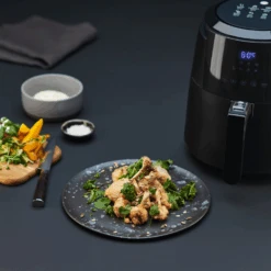 Wilfa Crispier Kiertoilmakypsennin Airfryer, Matt Black -Keittiökonekauppa wilfa crispier 5